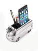Troika Stifteköcher "VW Bulli T1" in Silber - (B)16 x (H)7,9 x (T)4 cm