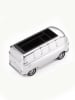 Troika Stifteköcher "VW Bulli T1" in Silber - (B)16 x (H)7,9 x (T)4 cm