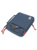 Troika Kabeltasche für Elektronikzubehör in Dunkelblau - (B)27,5 x (H)20,5 x (T)3 cm