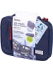 Troika Kabeltasche für Elektronikzubehör in Dunkelblau - (B)27,5 x (H)20,5 x (T)3 cm