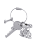 Troika Sleutelhanger "Pete" zilverkleurig