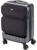 Troika Hardcase-trolley zwart - (B)37 x (H)53 x (D)24 cm