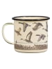 Gentlemen's Hardware Kubek kempingowy "Lake & Ducks" w kolorze beżowym - 325 ml