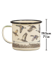 Gentlemen's Hardware Kubek kempingowy "Lake & Ducks" w kolorze beżowym - 325 ml
