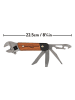 Gentlemen's Hardware 9-in-1 Multitool "Wrench" lichtbruin
