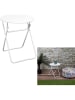 Garden Spirit Gartentisch in Weiß - (H)47 x Ø 42 cm