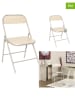 Garden Spirit Klappstuhl ''Terra'' in Beige - (B)44 x (H)78 x (T)45 cm