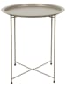 Garden Spirit Bijzettafel "Sienna" beige - (H)50 x Ø 47 cm