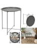 Garden Spirit Beistelltisch "Sienna" in Khaki - (H)50 x Ø 47 cm