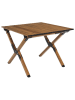 Garden Spirit Campingtisch in Braun - (B)58 x (H)60 x (T)44 cm