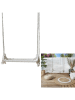 Garden Spirit Schommel "Makrame" wit - (B)65 x (H)210 x (D)20 cm