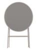Garden Spirit Klapptisch "Elba" in Beige - (H)71 x Ø 60 cm