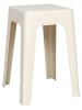 Ethnical Life Hocker in Creme - (B)34,5 x (H)47 x (T)34,5 cm
