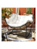 Garden Spirit Loungesessel "Tulum" in Creme - (B)96 x (H)73 x (T)114 cm