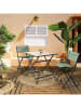 Garden Spirit Klapstoel "Elba" groen - (B)50 x (H)80 x (D)46 cm