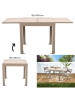 Garden Spirit Tuintafel ‘'Ornela’' beige - (B)160 x (H)73 x (D)80 cm