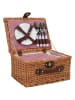 Garden Spirit Picknickkorb in Hellbraun - 21 Teile