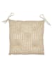 Garden Spirit Stoelkussen beige - (L)40 x (B)40 cm