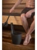 Rento Saunakübel ''Pisara'' in Schwarz - 5 l
