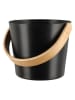 Rento Saunakübel in Schwarz - 5 l