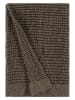 Rento Handtuch ''Kenno'' in Schwarz/ Beige - (L)70 x (B)50 cm