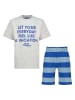 Vingino Pyjama "Wasoy" grijs/blauw