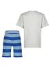 Vingino Pyjama "Wasoy" grijs/blauw