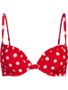 SHORT STORIES Biustonosz bikini w kolorze czerwonym