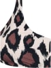 SHORT STORIES Bikini-Oberteil in Beige/ Braun