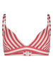 SHORT STORIES Bikini-Oberteil in Creme/ Rot