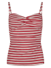 SHORT STORIES Tankini-Oberteil in Creme/ Rot