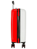 JOUMMA BAGS Hardcase trolley  wit/rood - (B)38 x (H)55 x (D)20 cm