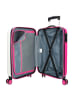 JOUMMA BAGS Walizka w kolorze biało-różowym - 38 x 55 x 20 cm
