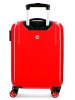 JOUMMA BAGS Hardcase trolley  wit/rood - (B)38 x (H)55 x (D)20 cm