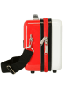 JOUMMA BAGS Beautycase rood/wit - (B)29 x (H)21 x (D)15 cm