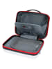 JOUMMA BAGS Beautycase in Rot/ Weiß - (B)29 x (H)21 x (T)15 cm