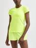 Craft Trainingsshirt "ADV Essence" geel