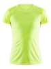 Craft Trainingsshirt "ADV Essence" geel