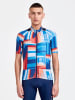 Craft Fahrradtrikot "ADV Endur Graphic" in Blau/ Rot