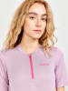 Craft Fietsshirt lichtroze