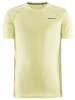 Craft Trainingsshirt "Core Dry Active" in Gelb