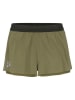 Craft Laufshorts "Pro Hypervent Split" in Khaki