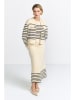 Rich & Royal Cardigan in Beige/ Schwarz