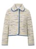 Rich & Royal Cardigan in Beige/ Blau