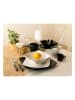 Trendy Kitchen by EXCÉLSA 18-delig tafelservies "Eclipse" wit/zwart