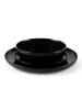 Trendy Kitchen by EXCÉLSA 12tlg. Tafelservice "Nordic" in Schwarz