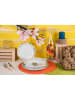 Trendy Kitchen by EXCÉLSA 6-delige set: placemats "Round" oranje - Ø 36 cm