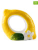 Trendy Kitchen by EXCÉLSA Pierścienie (6 szt.) "Amalfi" w kolorze żółtym na serwetki - 7 x 7 cm
