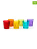 Trendy Kitchen by EXCÉLSA 6er-Set: Gläser "Dubai" in Bunt - 245 ml