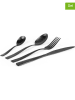 Trendy Kitchen by EXCÉLSA 16tlg. Besteckset "Shadow" in Schwarz